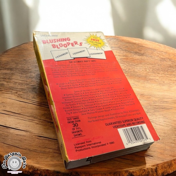 Blushing Bloopers VHS (1989) Comedy Uncensored Amvest Video – Rare Tested - Picture 3 of 3